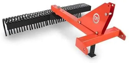 41-Inch Landscape Rake  Heavy-Duty Steel Tine Rake for Grading, Leveling & Ground Prep