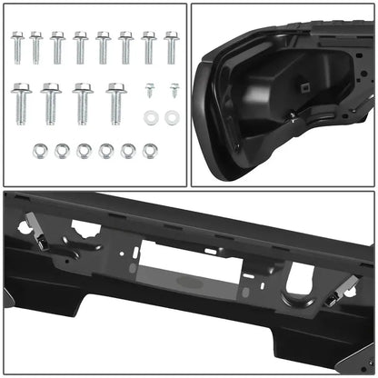 Chevrolet/GMC Silverado & Sierra 1500 Rear Bumper  Exhaust Cutouts + Parking Sensor Holes (20192023)