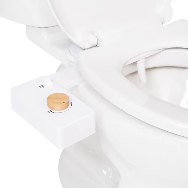 Non-Electric Bidet Seat Attachment  Manual Water Pressure Control, No Installation Tools Required