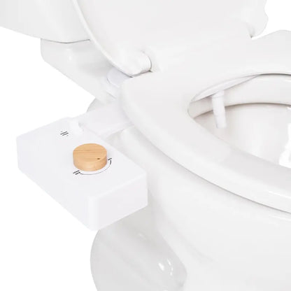 Non-Electric Bidet Seat Attachment  Manual Water Pressure Control, No Installation Tools Required