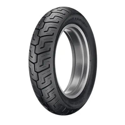 Dunlop D401 Rear Motorcycle Tire  130/90B-16 (73H), Blackwall Fitment for Harley-Davidson & Indian Bikes