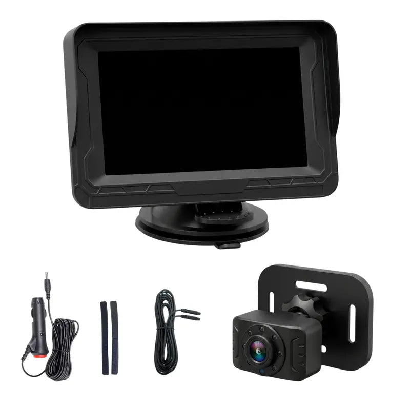 1080P In-Car Baby Monitoring System with 4.5-Inch LCD Dashboard Display