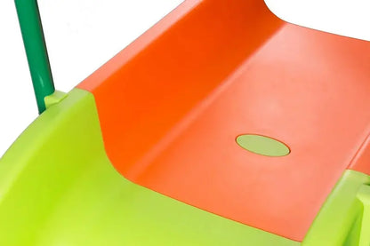 10 ft Freestanding Plastic Playground Slide  Safe Backyard Slide for Kids Ages 48