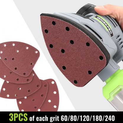 WORKPRO 1.6-Amp Compact Detail Sander  13,000 OPM with Integrated Dust Collection