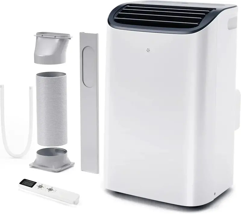 EUHOMY 8,000 BTU 4-in-1 Portable Air Conditioner for Rooms up to 350 Sq Ft