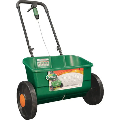Scotts Turf Builder Drop Spreader  Precision Broadcast Tool for Lawns & Gardens