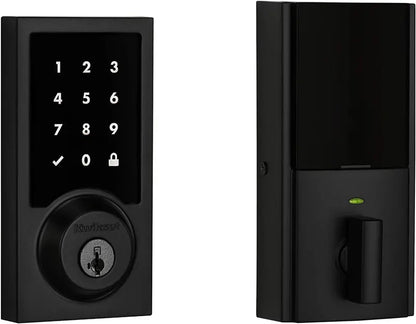 SmartLock Pro Black  Keyless Entry Door Lock with Bluetooth Connectivity