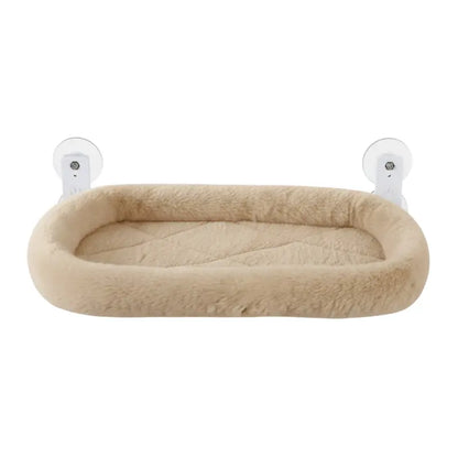Window-Mounted Cat Hammock with Detachable Cushion and Reinforced Metal Frame