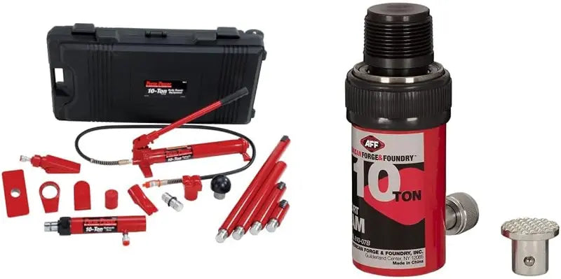 B65115 Hydraulic Body Repair Kit  19-Piece, 10-Ton Capacity Set for Auto Collision Restoration