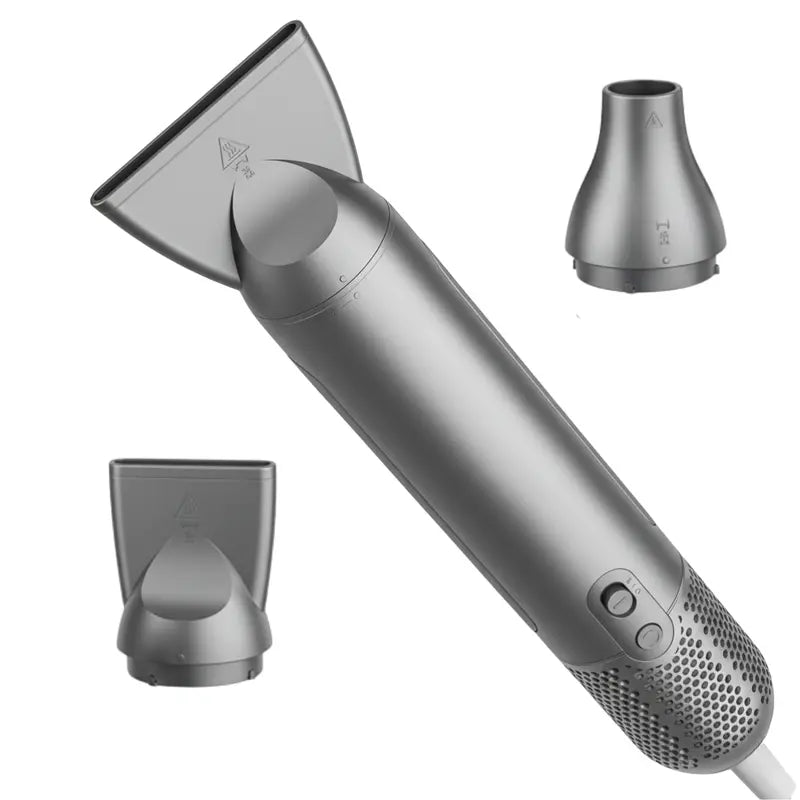 High-Velocity Handheld Dog Grooming Dryer with Multi-Nozzle Set