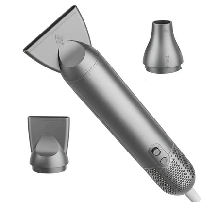 High-Velocity Handheld Dog Grooming Dryer with Multi-Nozzle Set