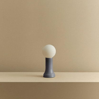 Shore Table Lamp in Smoke Grey