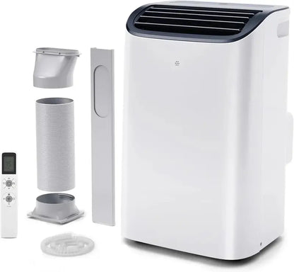 EUHOMY 8,000 BTU 4-in-1 Portable Air Conditioner for Rooms up to 350 Sq Ft