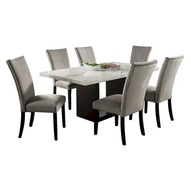 7-Piece Dining Room Set  Table and Matching Chairs
