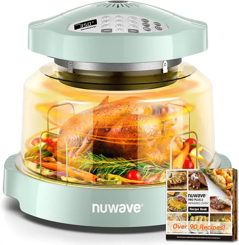 Nuwave Oven Pro Plus  Infrared Air Fryer Countertop Oven with Smart Cooking