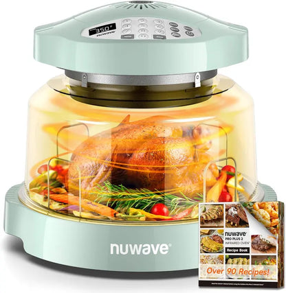 Nuwave Oven Pro Plus  Infrared Air Fryer Countertop Oven with Smart Cooking