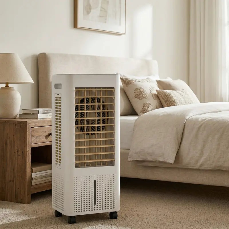 Portable Evaporative Air Cooler  2.1-Gallon Tank, Smart Timer
