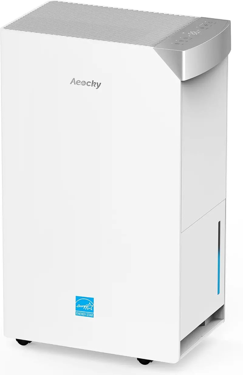 AEOCKY Smart 80-Pint/D Compressor Dehumidifier  ENERGY STAR 2025, Intelligent Humidity Control, Drain Hose Ready, Whole-Home Solution