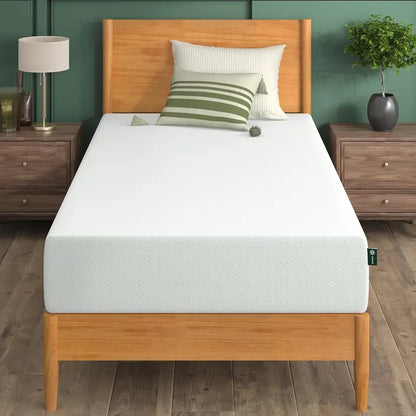Zinus Lumbar+ 14-Inch King Mattress: Ergonomic Memory Foam with Targeted Lumbar Support, Cooling Gel Infusion, Green Tea Extract, and Soft Cool-to-Touch Cover