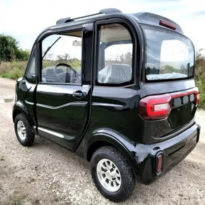 2022 [Brand] Electric 4-Seat Golf Cart  Low-Speed Vehicle with Climate Control (AC + Heater), Street-Legal Options Available