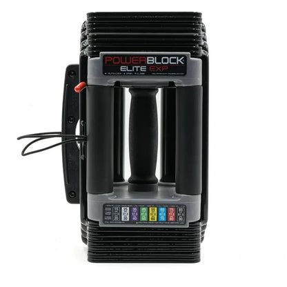 PowerBlock Elite EXP Adjustable Dumbbell Set  50 lb Expandable System