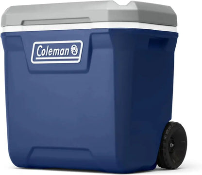 Coleman Classic 100-Quart Wheeled Cooler — Insulated Hard-Sided Design, Leak-Resistant, Ice Retention Up to 5 Days