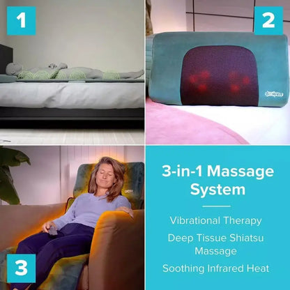 Remedy Advanced Full-Body Massage System  Dual-Mode Therapeutic Relief
