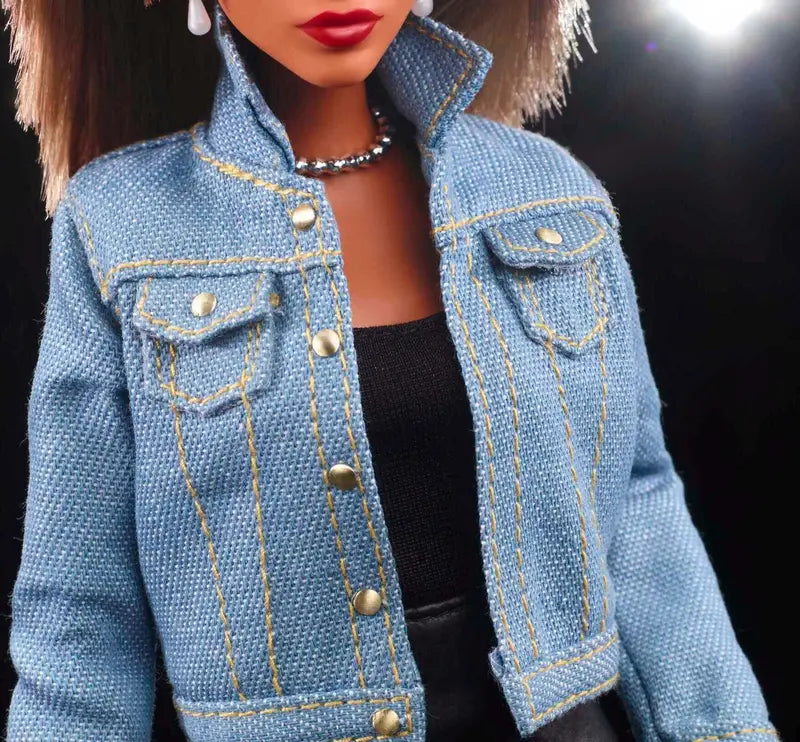 Barbie Signature Tina Turner Doll in ’90s Outfit with Accessories for Collectors