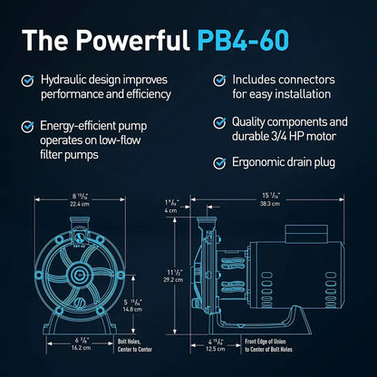 Polaris Pool Booster Pump  60Hz High-Performance Circulation Pump for Spa and Hot Tub Systems