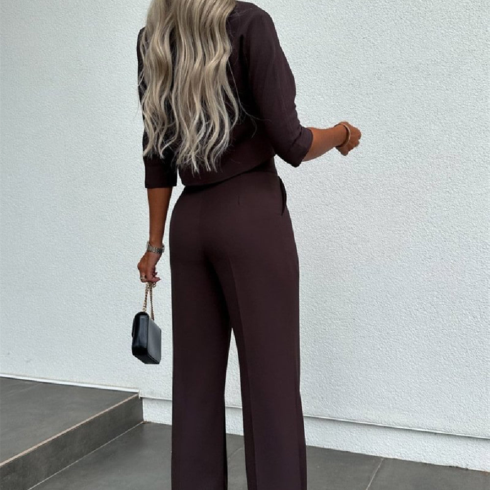 Pantalon Large Palazzo "Impérial"