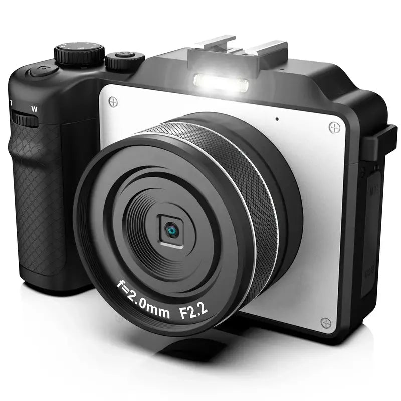 4K WiFi-Enabled Digital Camera  48MP Sensor, Wireless Photo Transfer