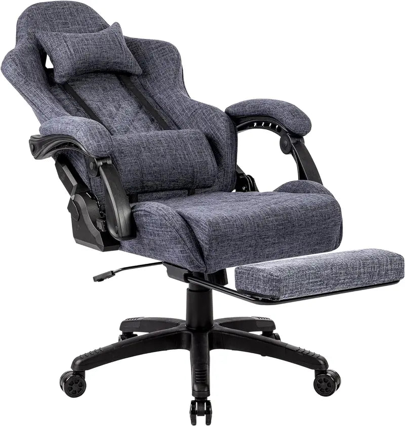 Ergonomic PU Leather Office Chair  High-Back Support for Extended Sitting