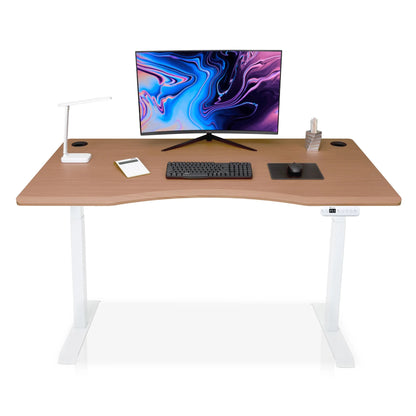 Bureau assis debout incurvé (bords arrondis) - DYNAMIC SMOOTH
