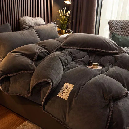 Winter Duvet Cover Set with Ultra-Soft Gentle-Touch Fabric