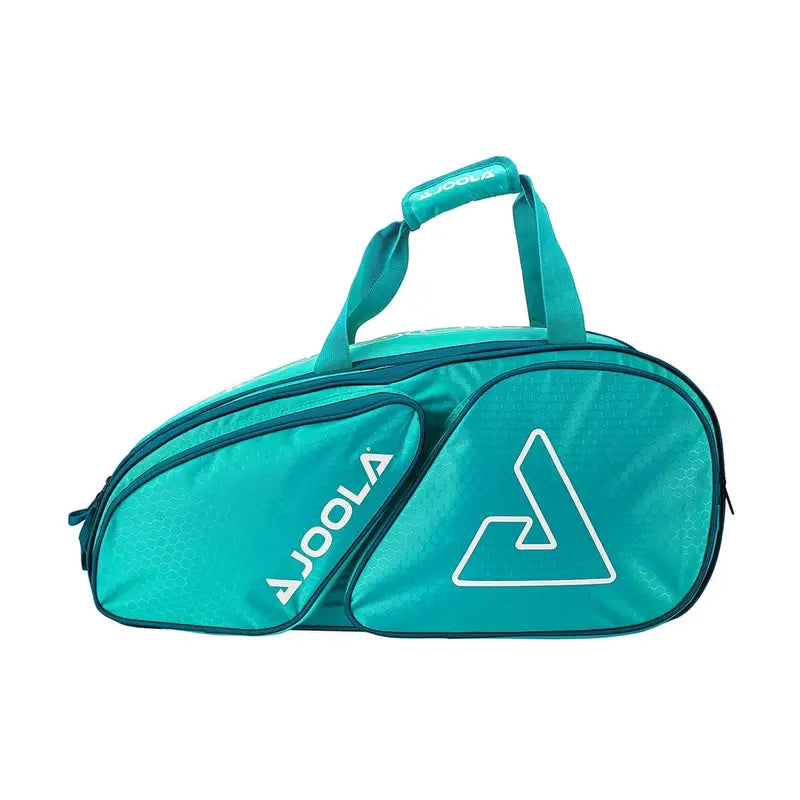 JOOLA Tour Elite Pro Pickleball Bag  Turquoise and Teal Multi-Compartment Sport Duffel