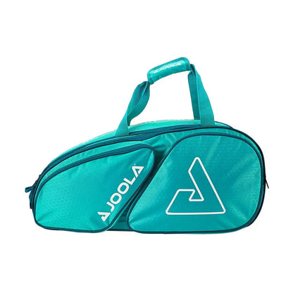 JOOLA Tour Elite Pro Pickleball Bag  Turquoise and Teal Multi-Compartment Sport Duffel