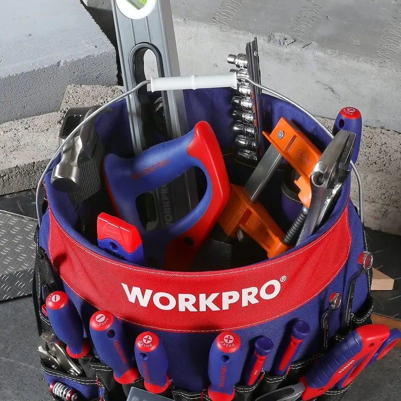 WORKPRO Bucket Organizer  51-Pocket Tool Storage System (Tools Not Included)