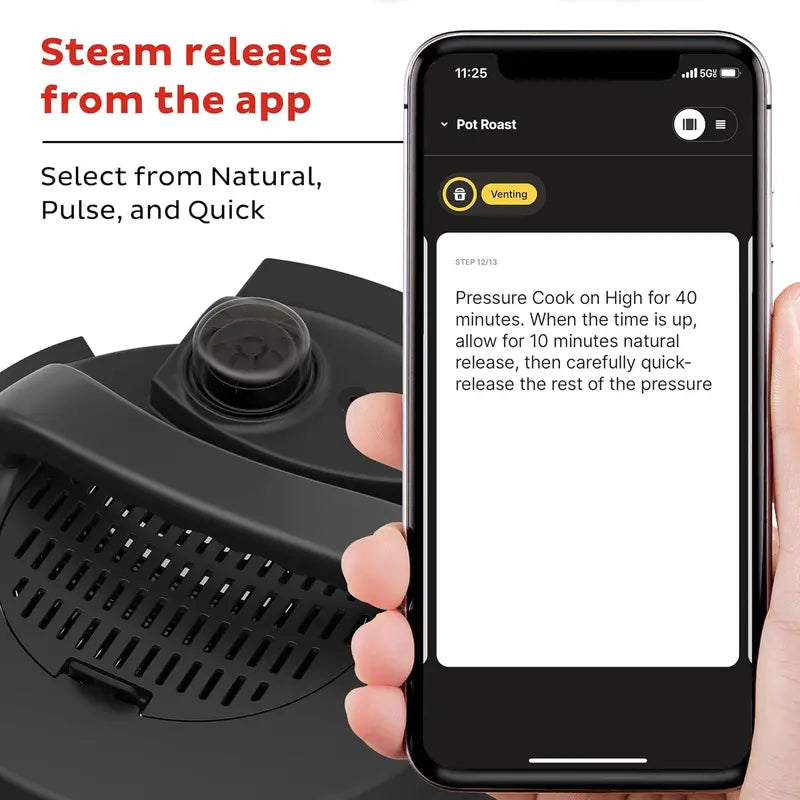 Pot Pro Plus 6-Quart Wi-Fi Smart 10-in-1 Cooker with App & 800+ Recipes