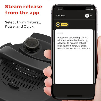 Pot Pro Plus 6-Quart Wi-Fi Smart 10-in-1 Cooker with App & 800+ Recipes