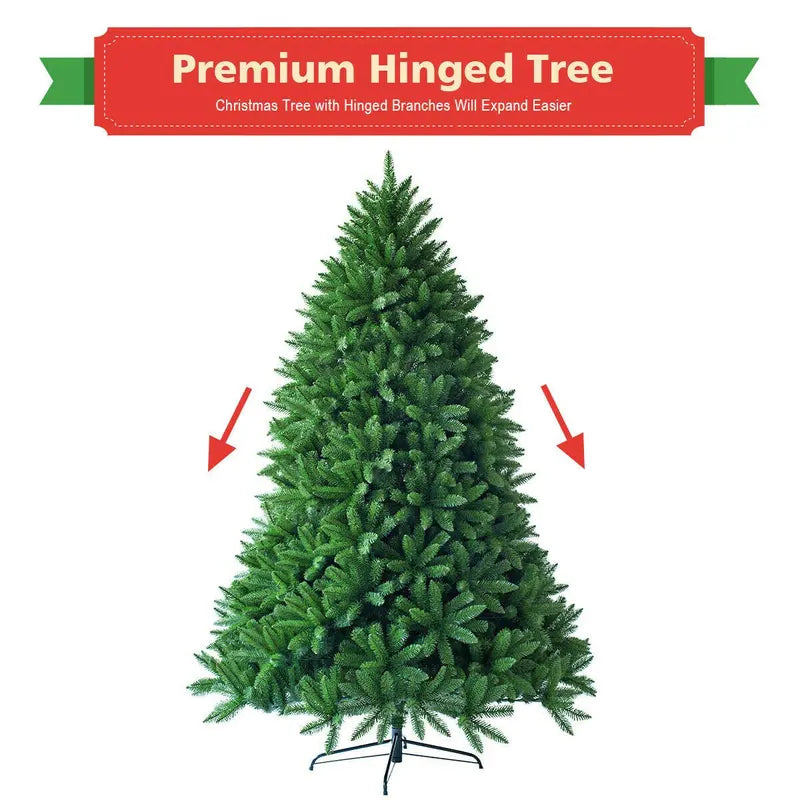 5-Foot Unlit Artificial Christmas Tree  Lifelike Branch Structure