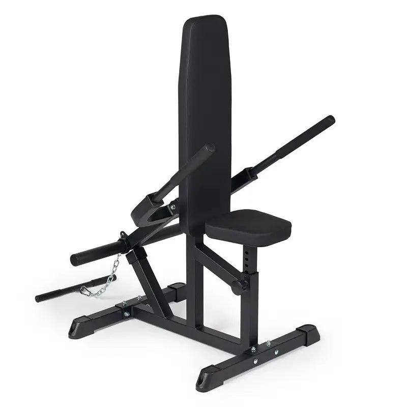 Titan Fitness Seated Dip Machine, Plate Loaded, 200 LB Capacity, Adjustable Tricep/Bicep Press, Upper Body Workout Equipment