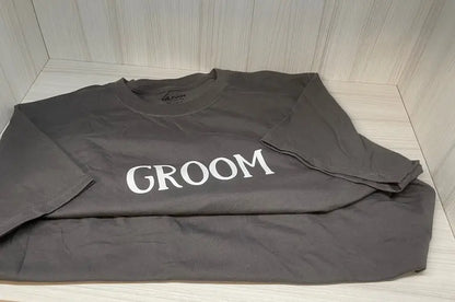 Bride and Groom Themed T-Shirts for Wedding Parties