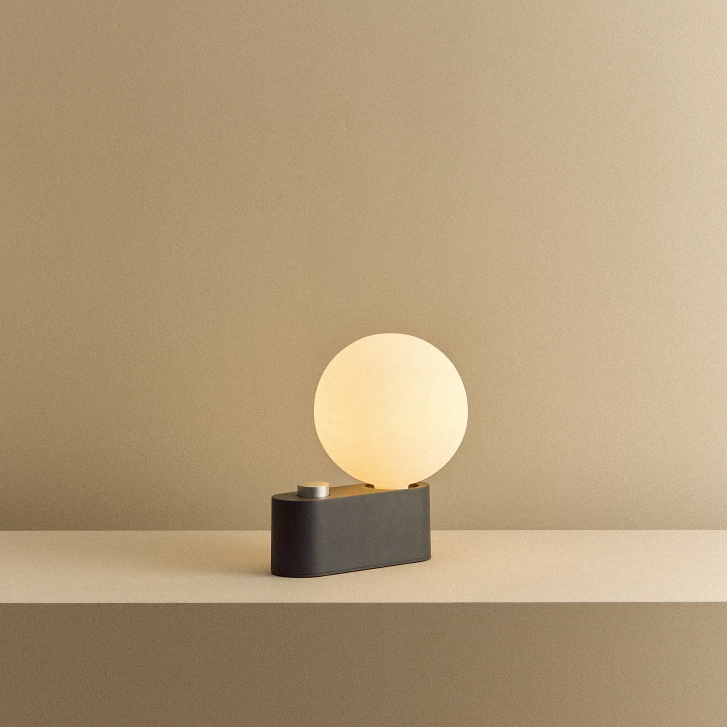 Alumina Multi-Use Lamp in Charcoal