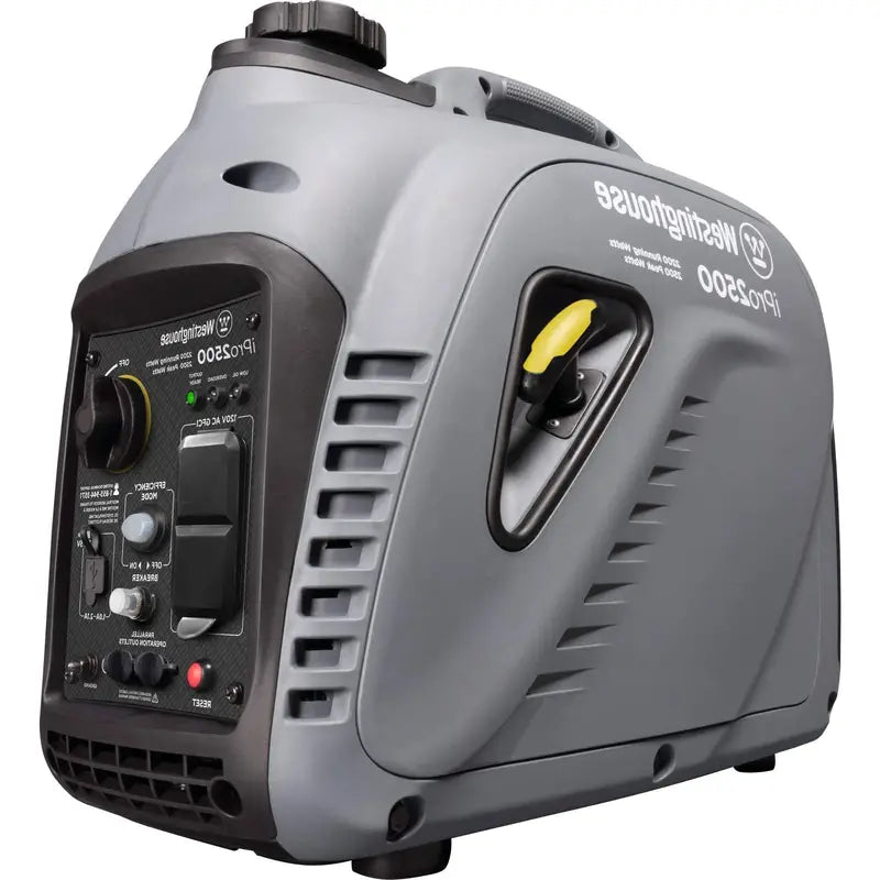 2500/2200-Watt Quiet Gas Inverter Generator  Dual-Output Portable Power Source