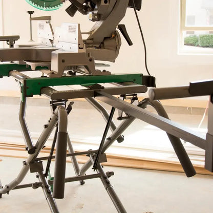 Fold and Roll Miter Saw Stand