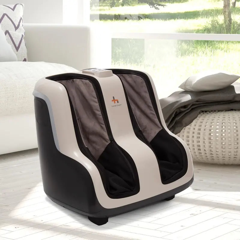Reflex SOL Foot &amp; Calf Massager  Heated Shiatsu Therapy with Adjustable Compression (Up to Size 12)