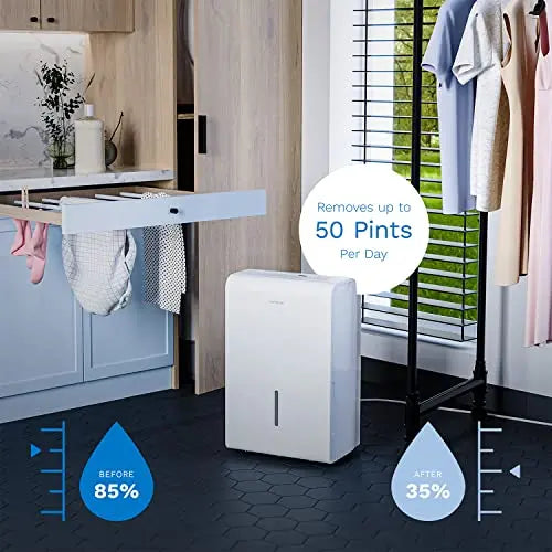 hOmeLabs 4500 Sq. Ft Energy Star Dehumidifier   Ideal for Large Rooms and Home Basements