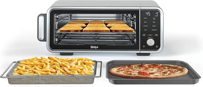 Ninja Toaster Oven Air Fryer  13-in-1 Flip-Away Countertop Oven with Dehydrate Mode