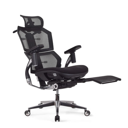 Chaise ergonomique de bureau - VERTEX PREMIUM en mousse et maille