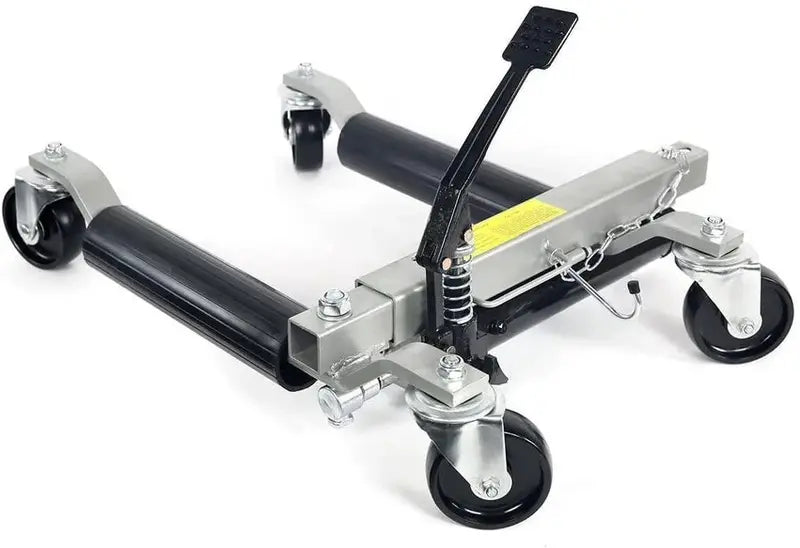 2025 Stark 4-Piece Hydraulic Wheel Dolly Set  1500 lb Capacity, Ratcheting Foot Pedal for Cars, Trucks, RVs & Trailers